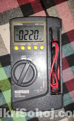 SANWA DIGITAL Multimeter CD800a